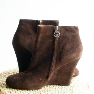 Sam Edelman  Brown Suede  Ankle Boot US Size 8.5